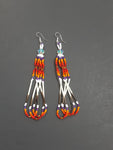 Beaded quill earrings # 2