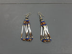 Beaded quill earrings # 1