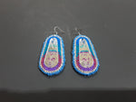 Beaded Earrings bear