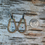Beaded Rainbow Dream Catcher Dangle Earrings