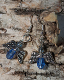 Angel Beaded Dangle Earrings