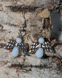 Angel Beaded Dangle Earrings